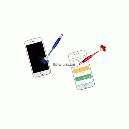 LLS PP Mop Topper Stylus Ball Pen 