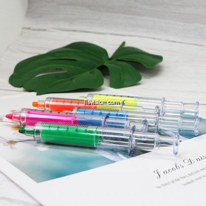 LLS Syringe Injection Shape Highlighter Pen